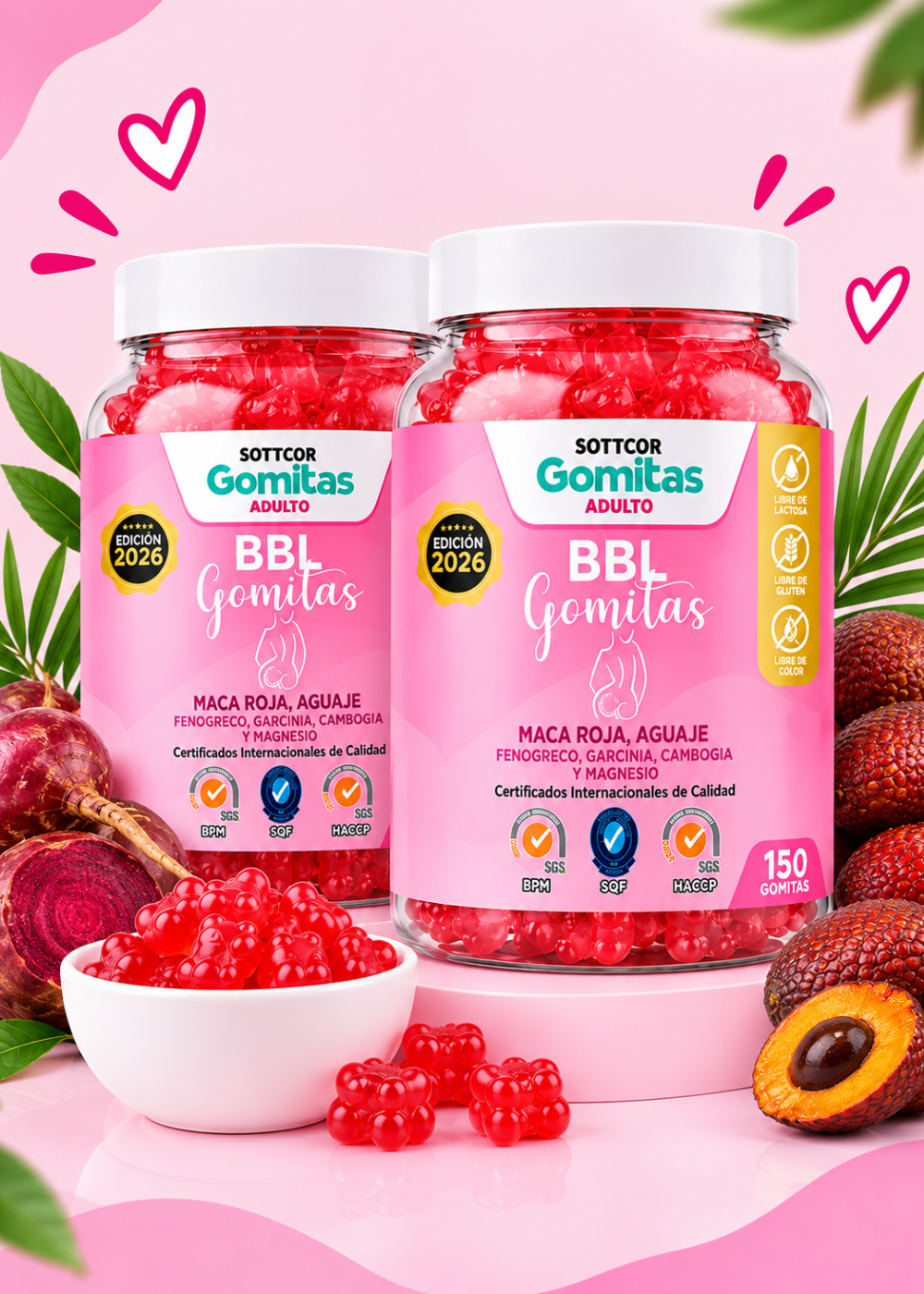 GOMITAS BBL DE AGUAJE