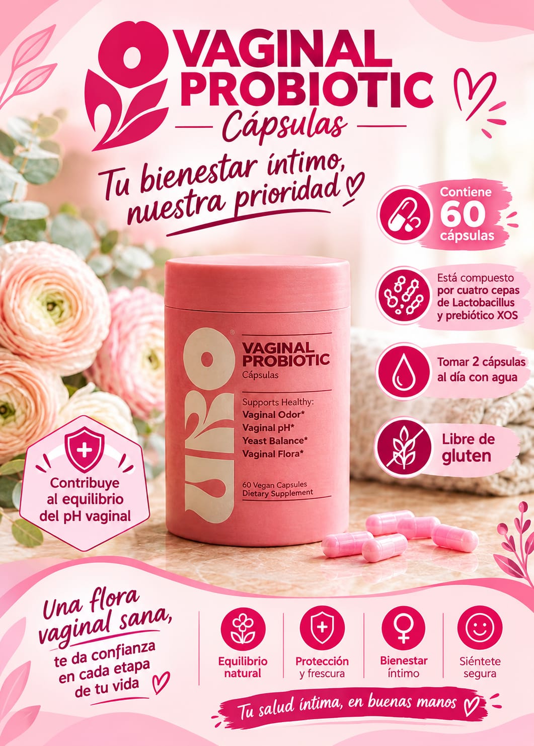 URO VAGINAL PROBIOTIC