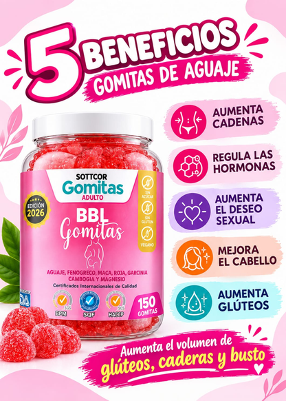 GOMITAS BBL DE AGUAJE