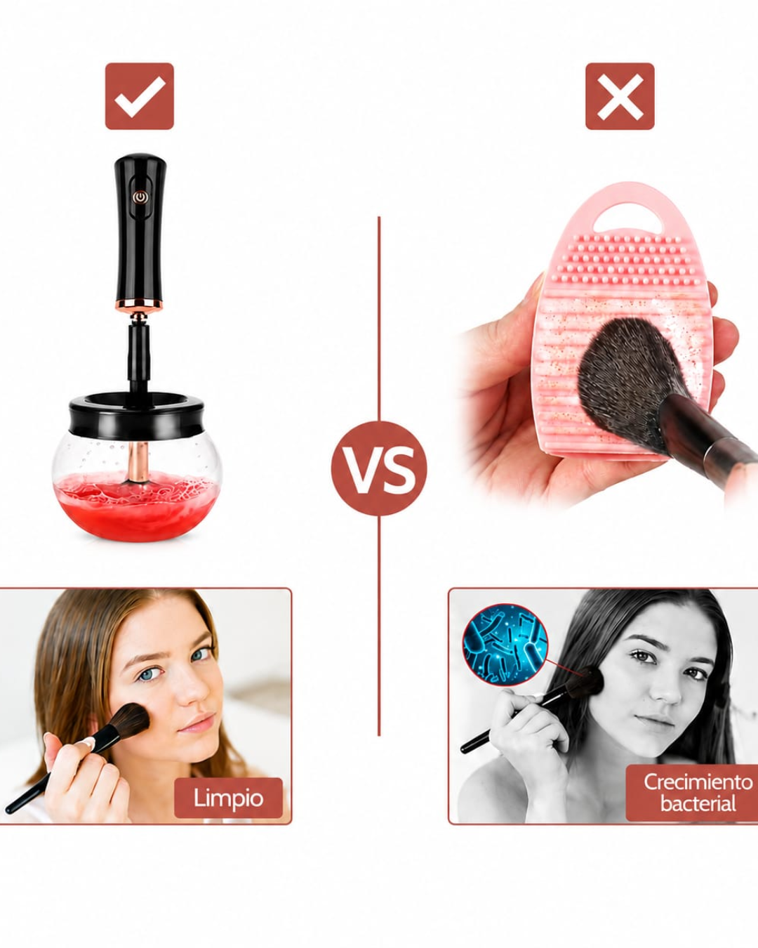LIMPIADOR DE MAKEUP BRUSHES