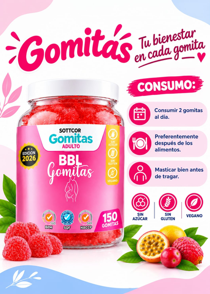 GOMITAS BBL DE AGUAJE
