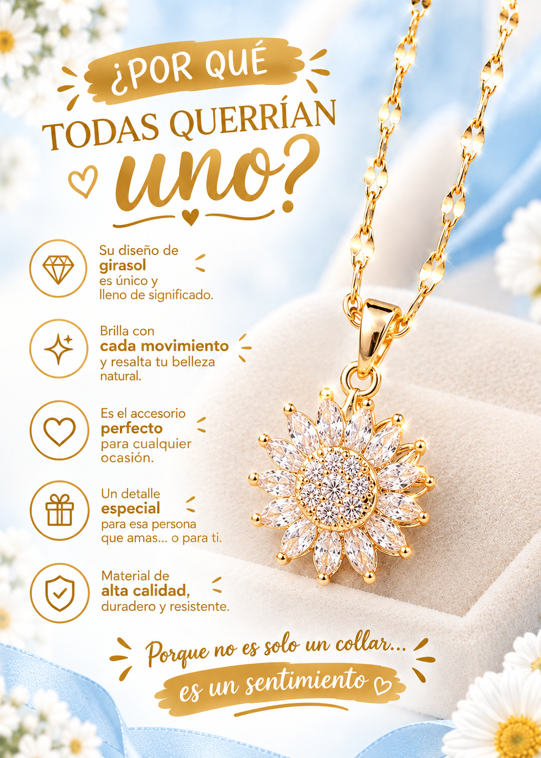 COLLAR GIRASOL
